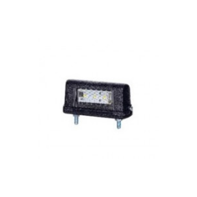 Durite 0-453-80 93mm Universal Black Plastic LED Number Plate Lamp - 12/24V PN: 0-453-80